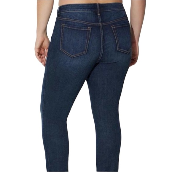Torrid Women’s Plus Size Blue Stretch Mid-Rise Skinny Jean Size 20 - Picture 2 of 9